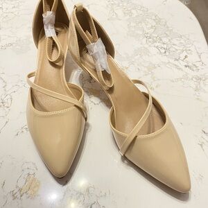 Elegant Cream Women's Heels